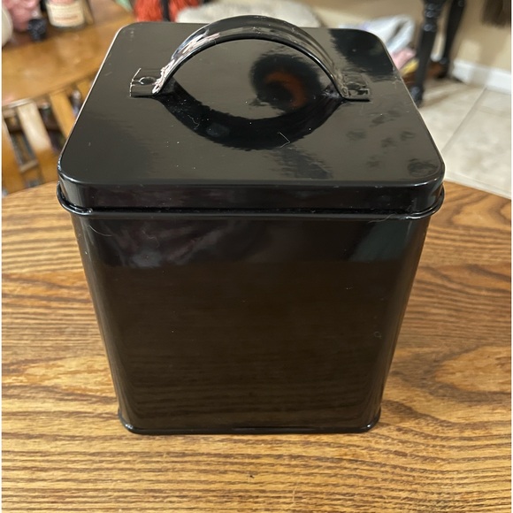 RARE Rae Dunn ALL MINE Tin Box - Stash Box Trinket Box Cookie Tin - Picture 2 of 6